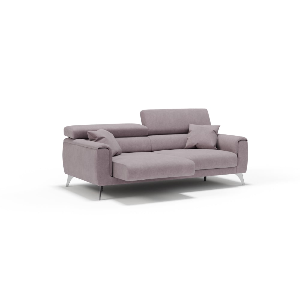 Canapé en tissu imperméable 169 cm rose