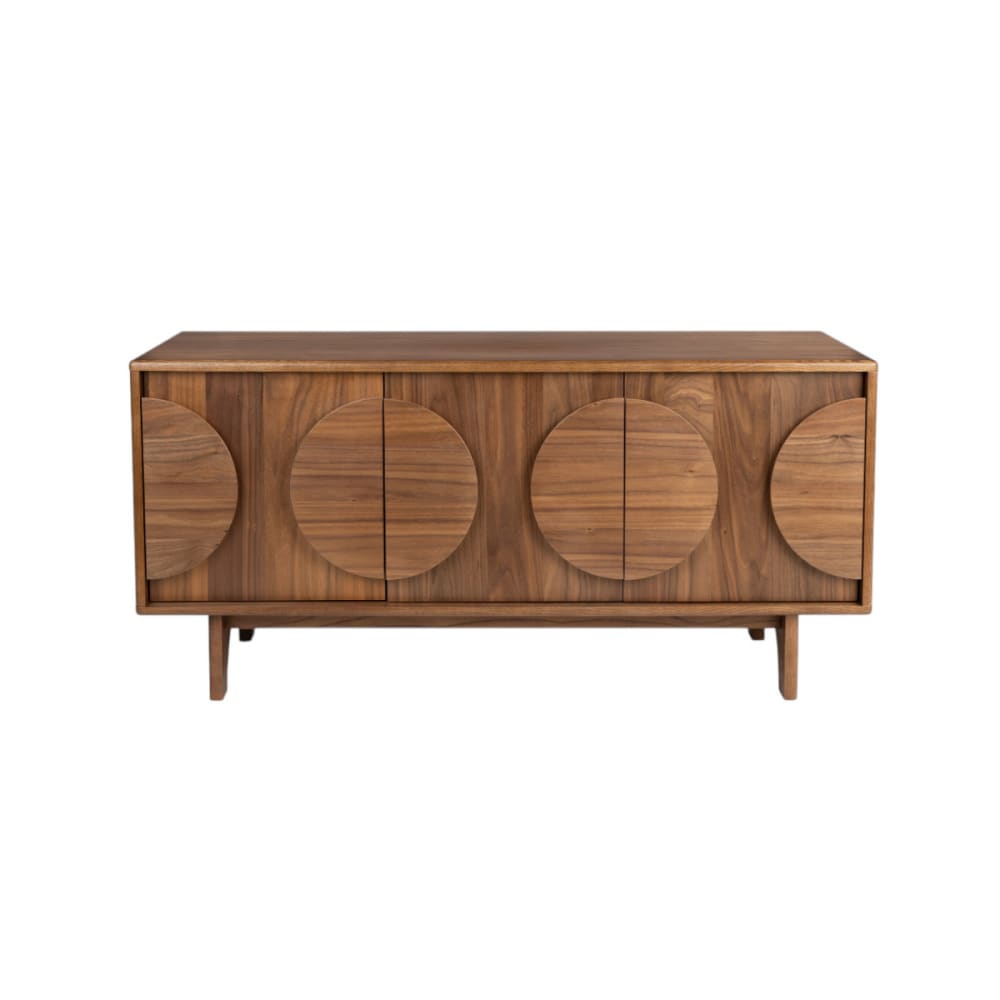 Zuiver Sideboard aus Walnussholz mit 3 Türen style modern Braun