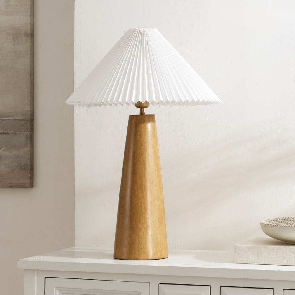 Lampe de table résine neutre — vue 4