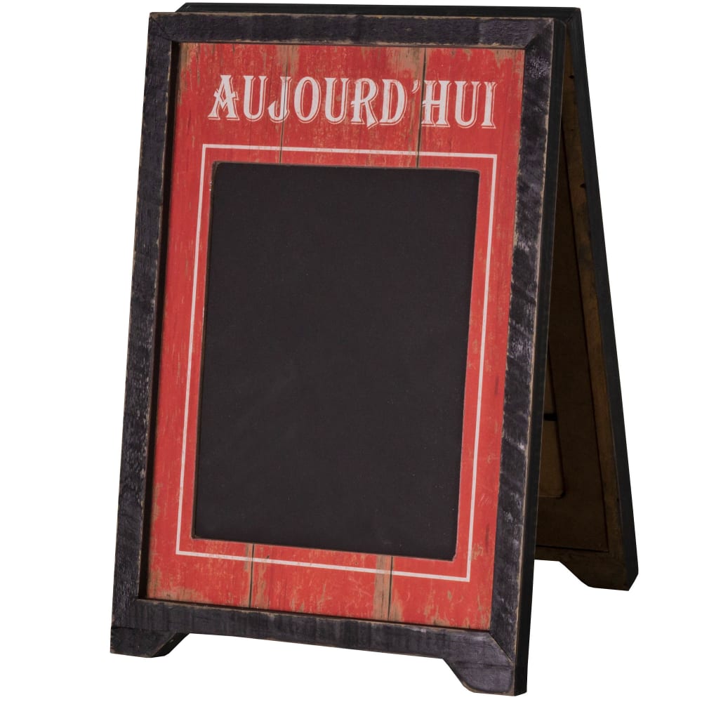 Chevalet de table ardoise 'aujourd'hui' 23x21.5x33.5cm — Beyit