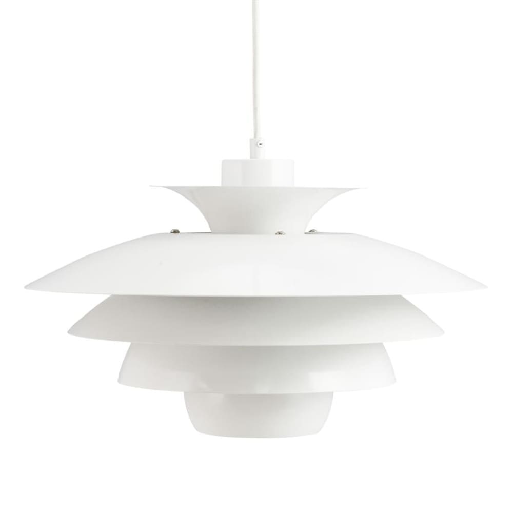 Suspension en métal blanc special — vue 3