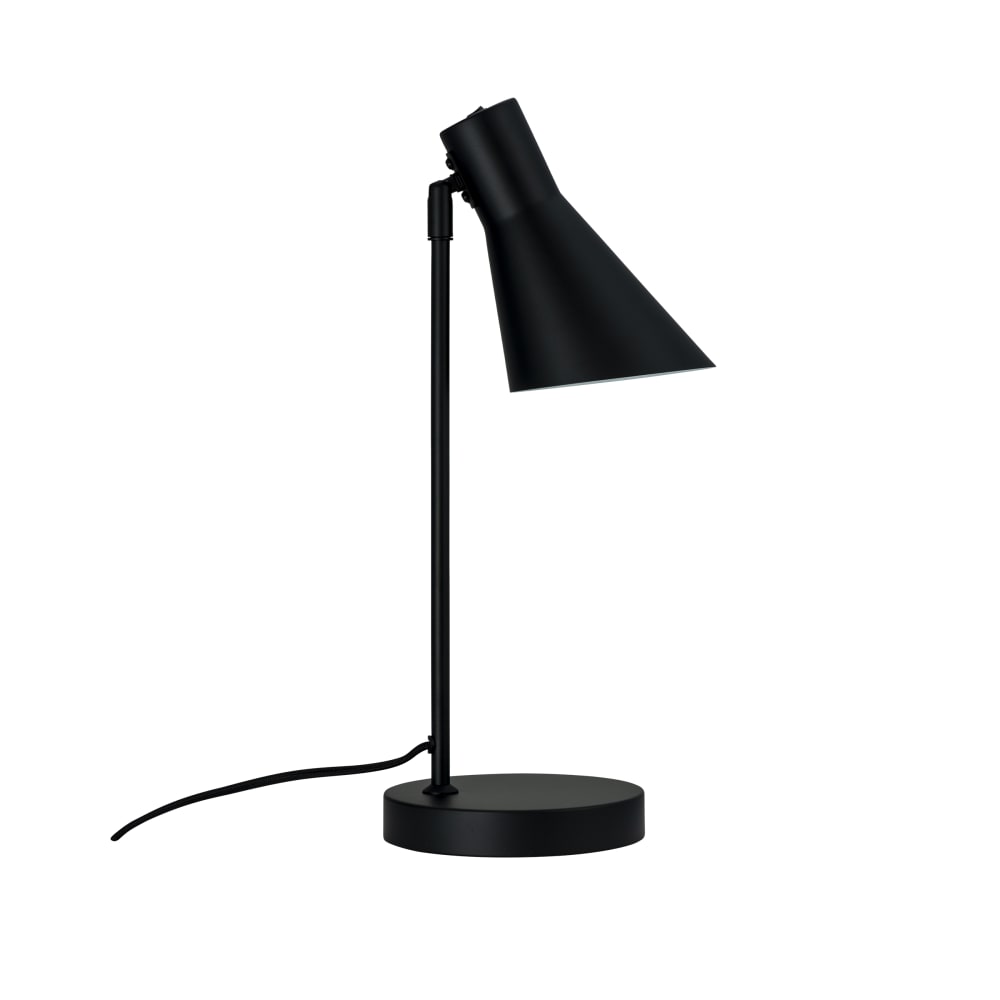 Lampe à poser en métal noir
