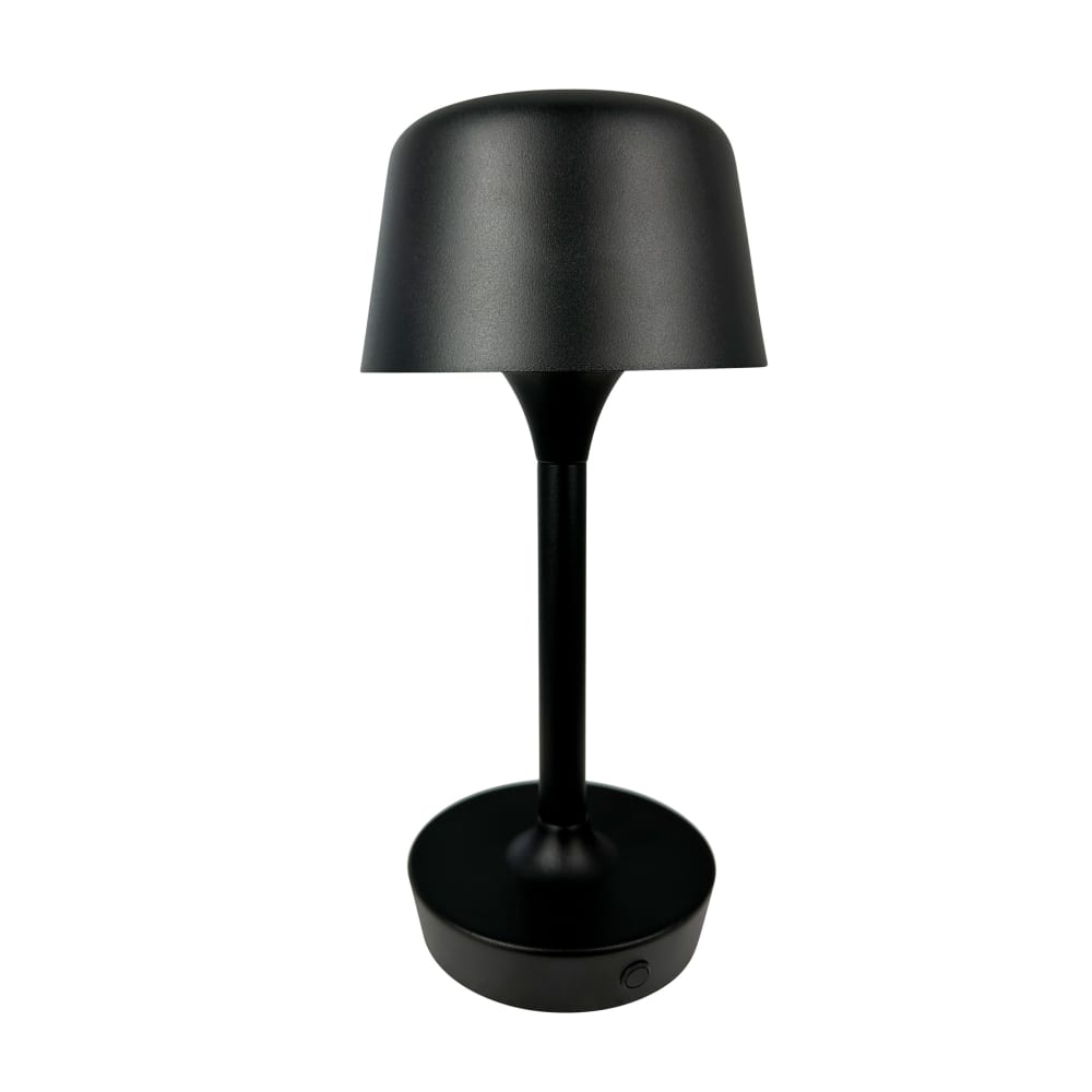 Lampe à poser en métal noir