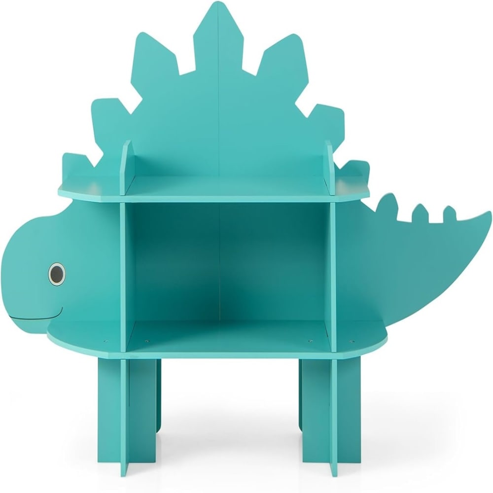 Bibliothèque pour enfants vert 133x31x87cm