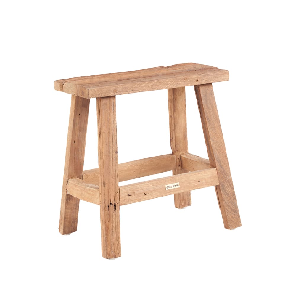 Tabouret bois de teck