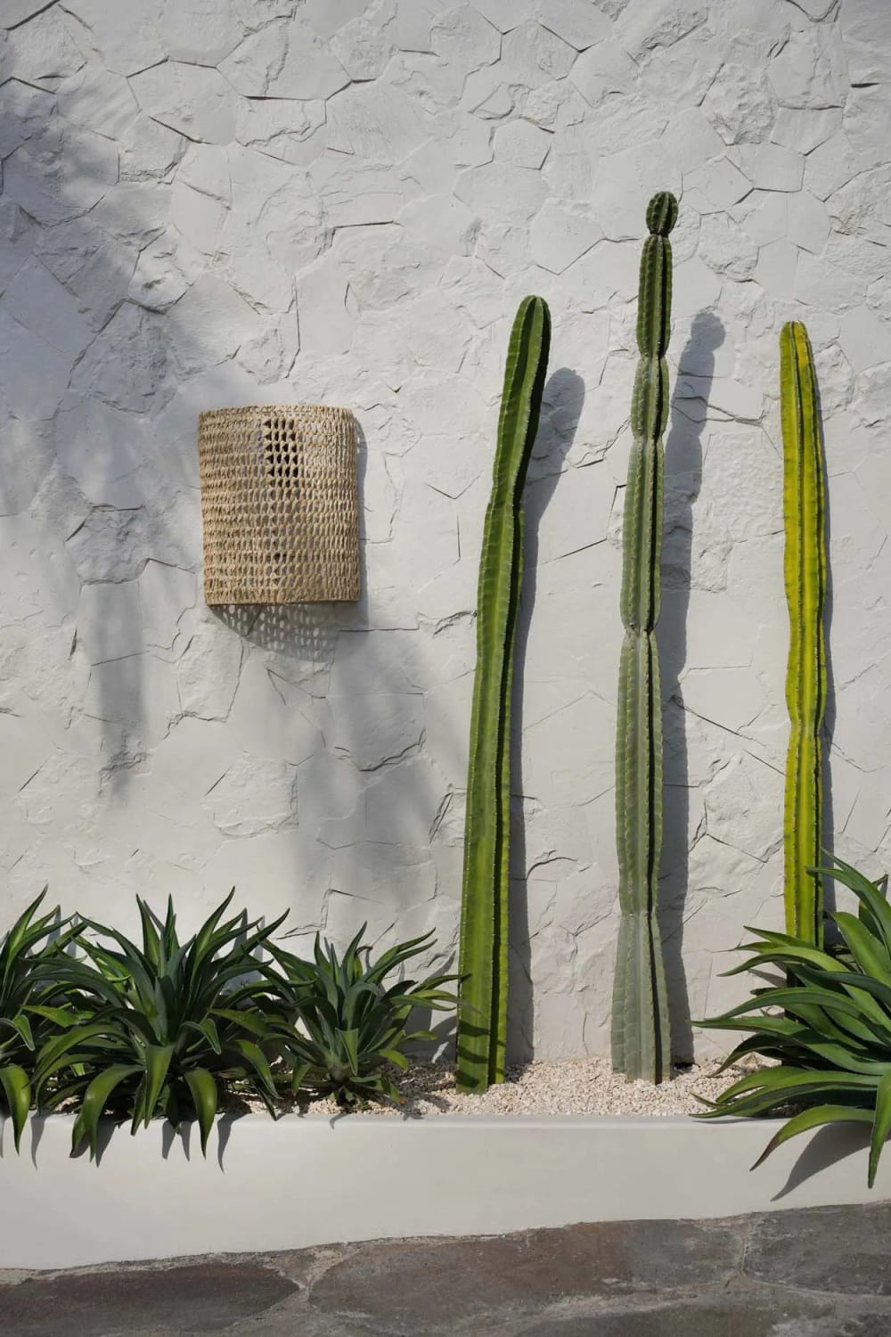 Wandleuchte aus sisal in braun, 40x21x50cm - Maisons Du Monde