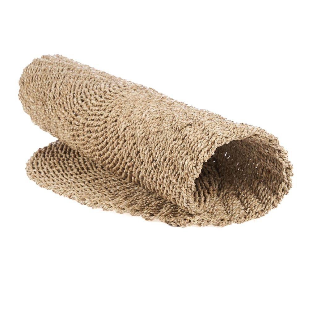 Tapis sisal marron 100x100x2cm — vue 4