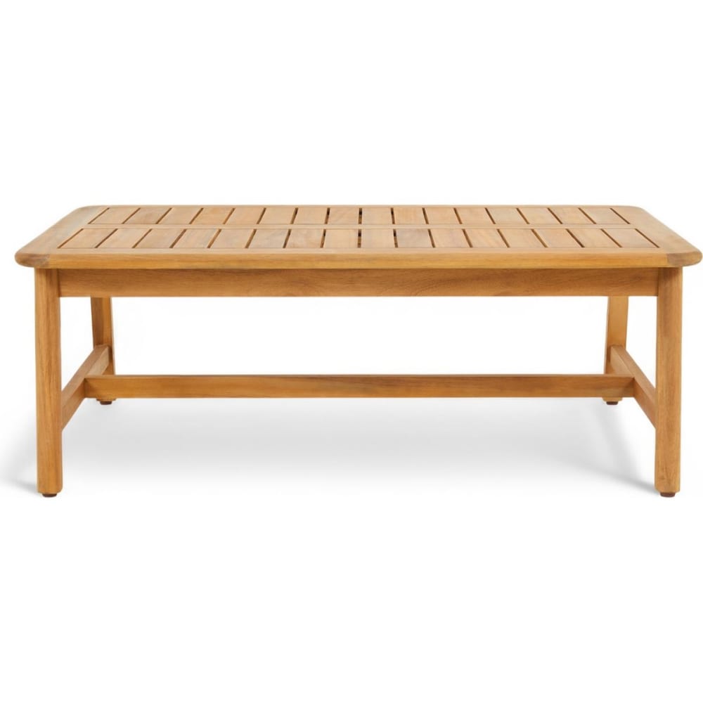 Table basse de jardin rectangulaire - bois FSC
