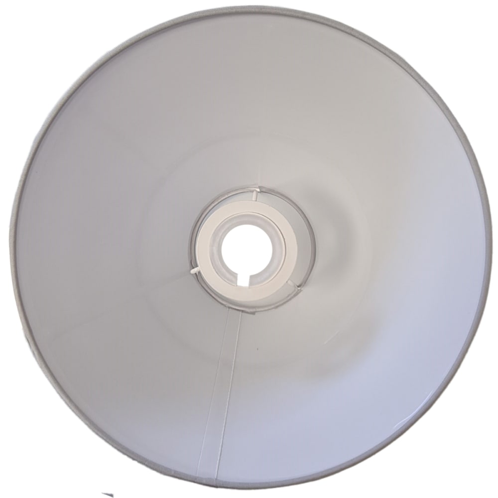 Abat-jour conique gris clair 22 cm — vue 4