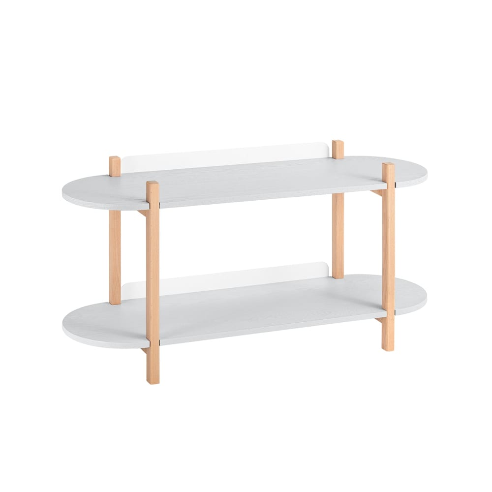 BüCherregal Multifunktionales Regal Aus MDF(E1) Buche Natur