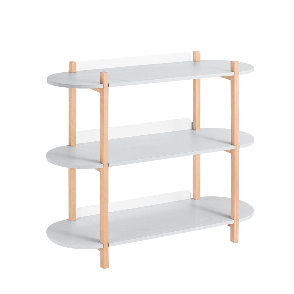 BüCherregal Regal Standregal Aus MDF(E1) Buche Natur