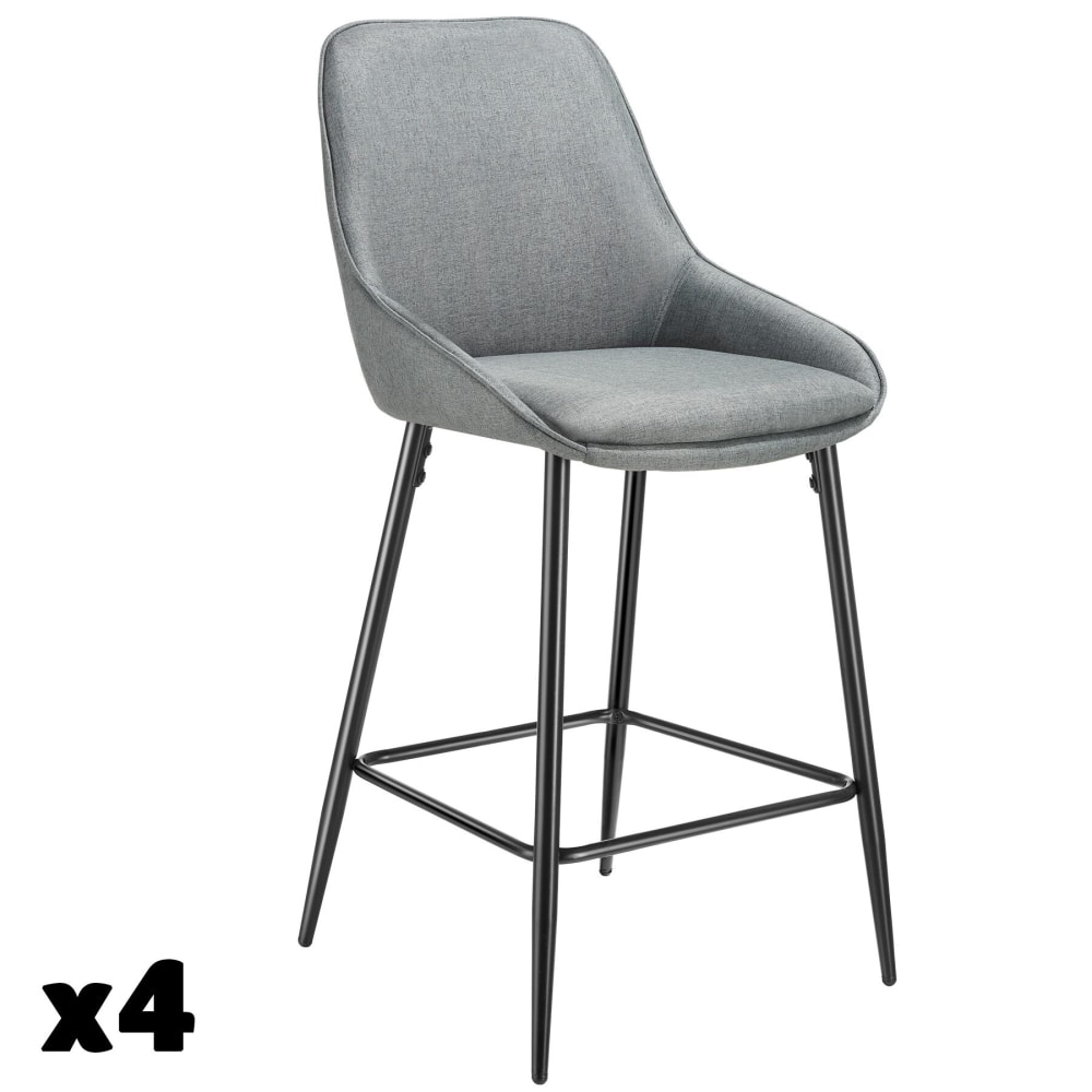 Lot 4 chaises de bar