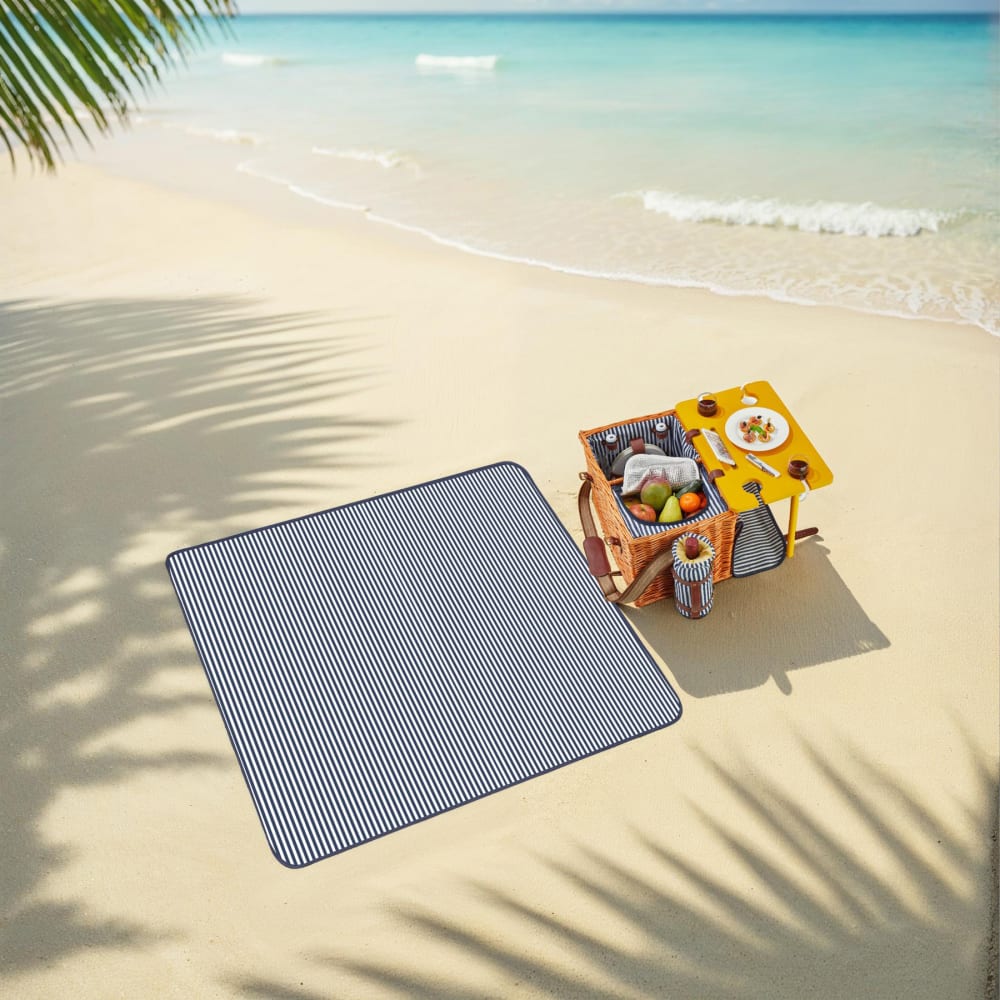 Panier pique-nique pour 4 personnes compartiment isotherme intégré