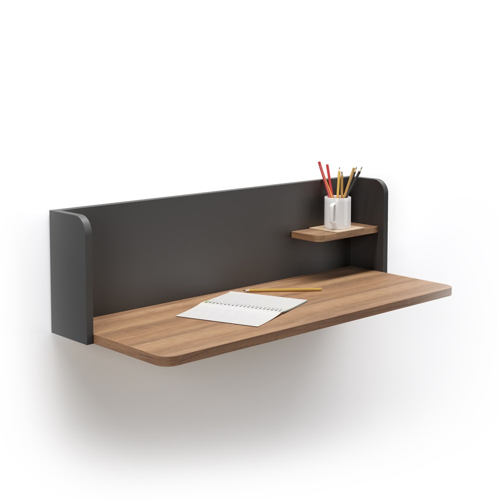 Bureau mural en mélaminé
