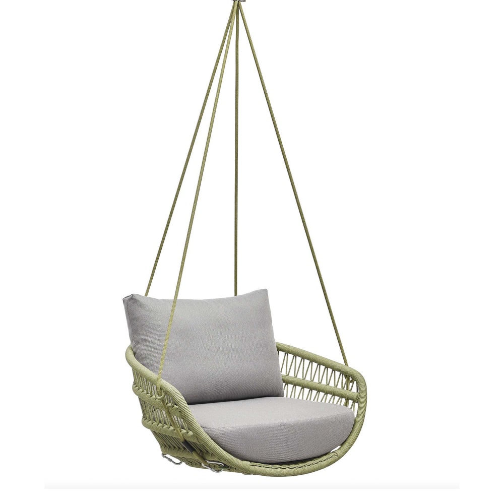 Fauteuil balançoire suspendu L80 x P94 x H54 cm