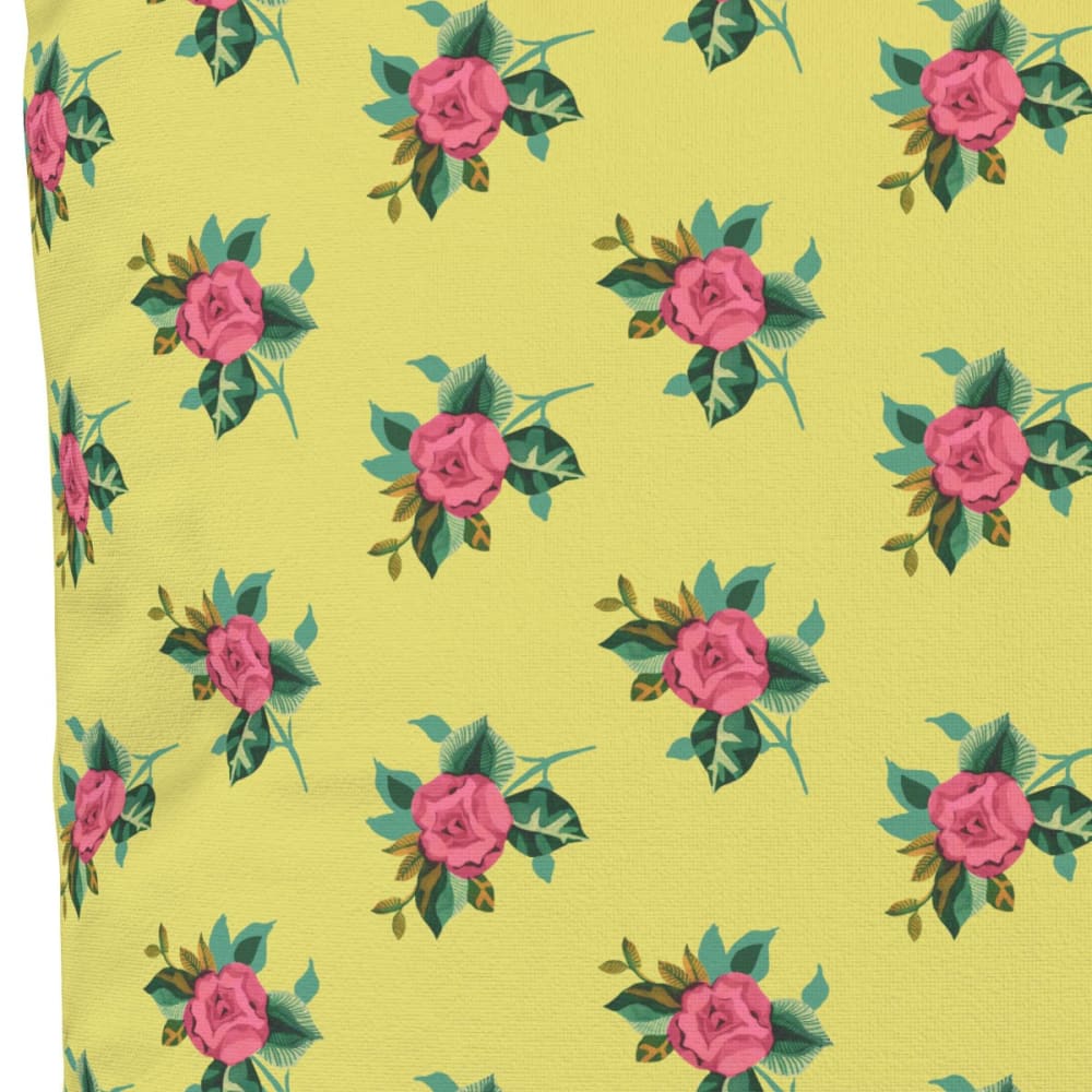 Bezug für Outdoor-Kissen Floraler Druck Gelb 60x60 - Maisons Du