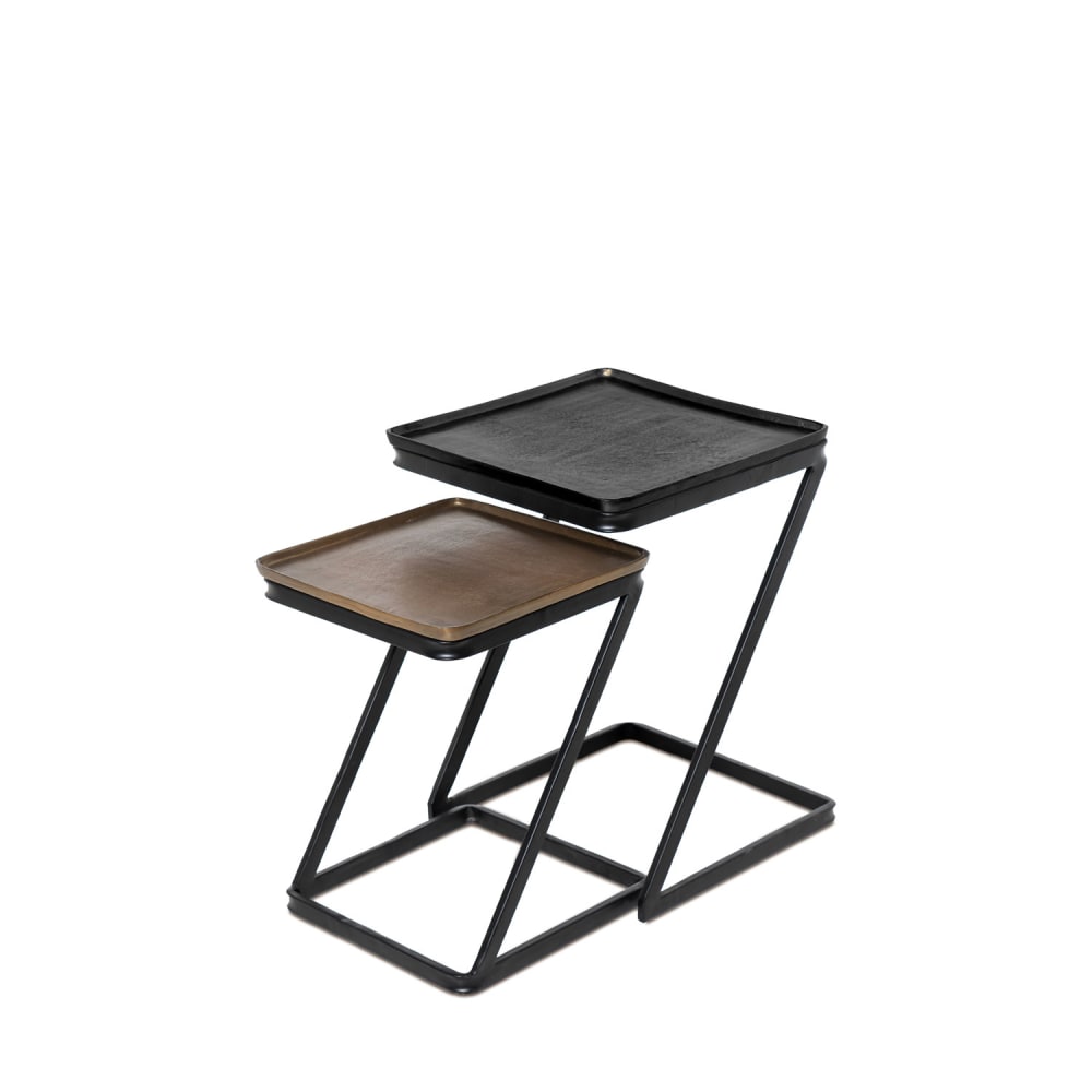 Ensemble de 2 tables