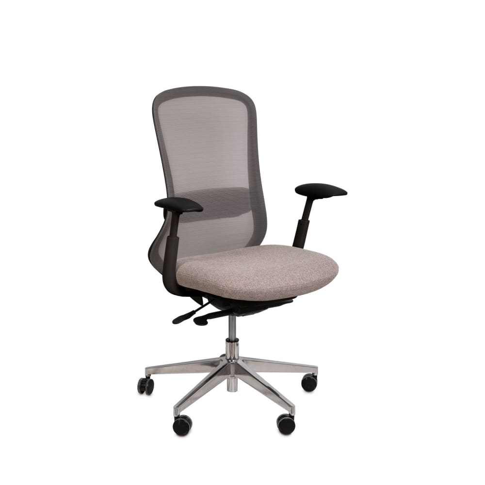 silla de escritorio giratoria en taupe