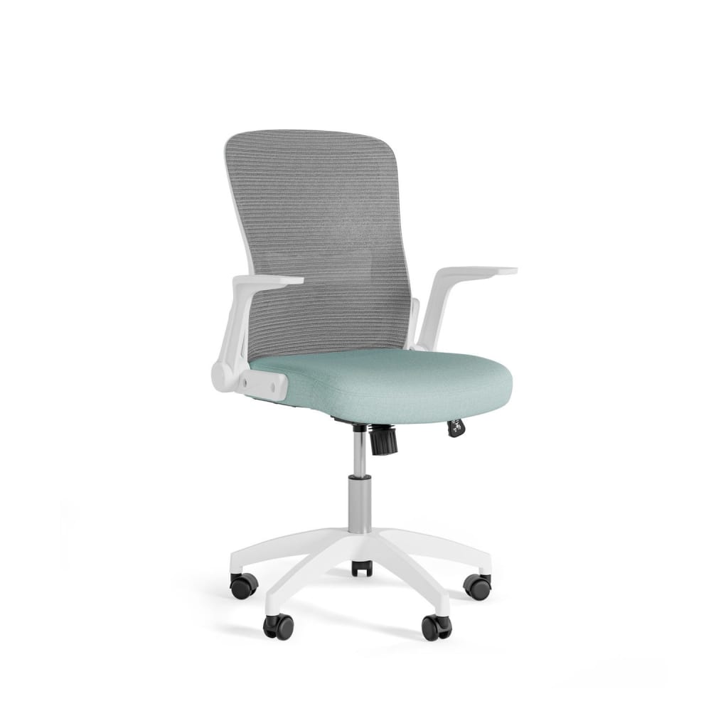 Chaise de bureau à la menthe