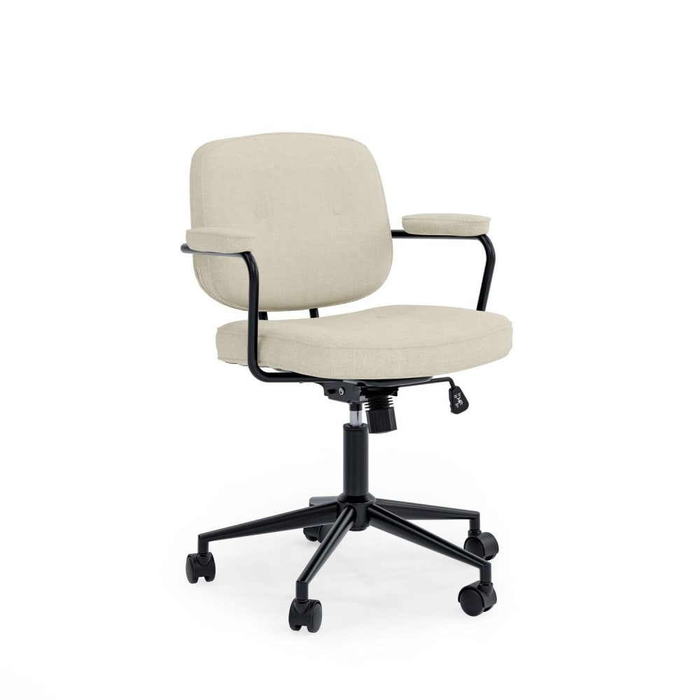 Koketto Home Schreibtischstuhl in Beige Beige Metall
