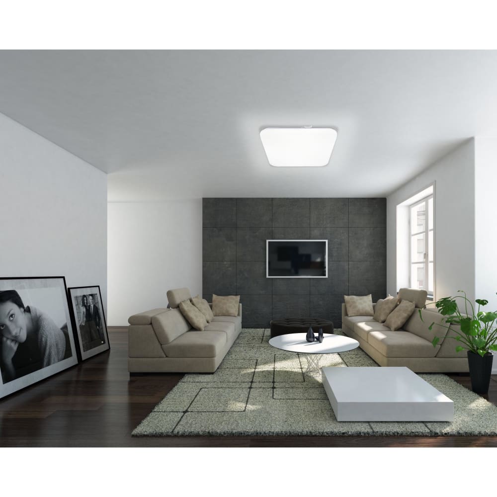 Plafonnier LED blanc — vue 3