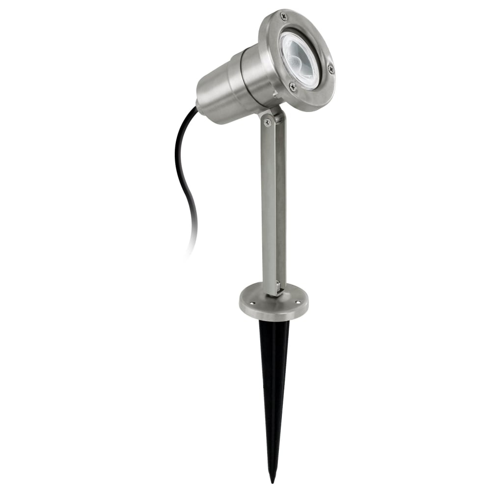 Luminaire à piquer extérieure nickel