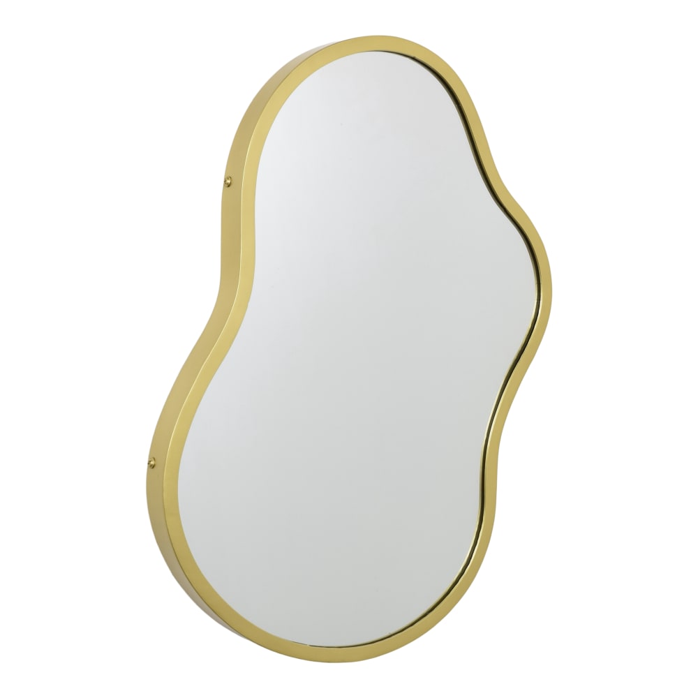 LOFT42 Spiegel aus Metall, 62x38 cm, Gold Gold Metall