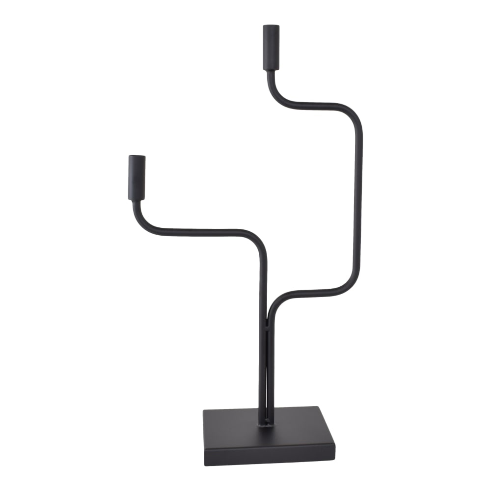 LOFT42 Super cooler Kerzenständer für 2 Kerzen Schwarz