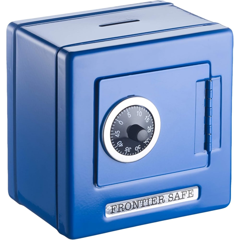 Coffre-fort à combinaison, bleu Coffre-fort à combinaison, bleu
