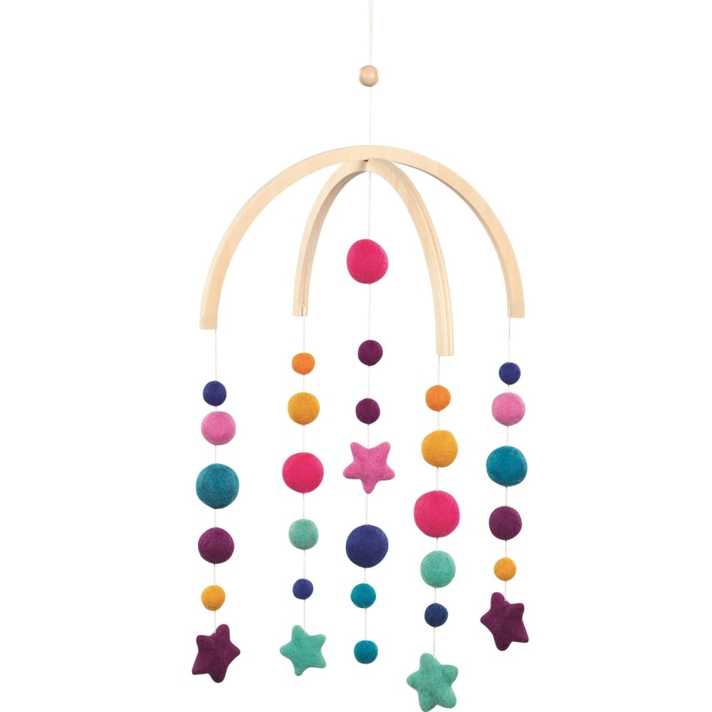 Goki Mobile Sternentanz BEIGE HOLZ Baby