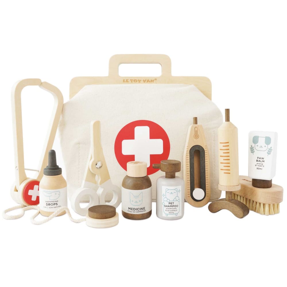 Le Toy Van Tierarzt-Set BEIGE HOLZ Kinder