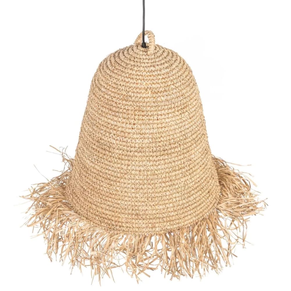 Suspension en raphia