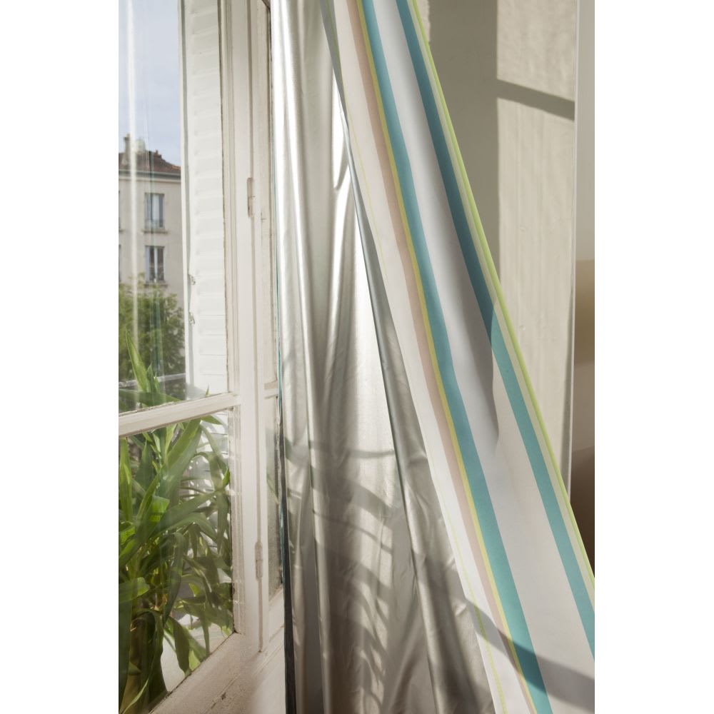 Thermo-Vorhangfutter Sommer Klettband Grau MC8011 135Lx240H -