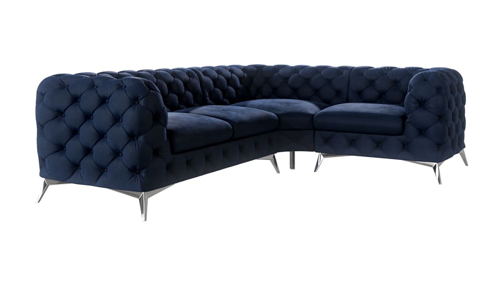 Canapé d’angle Chesterfield