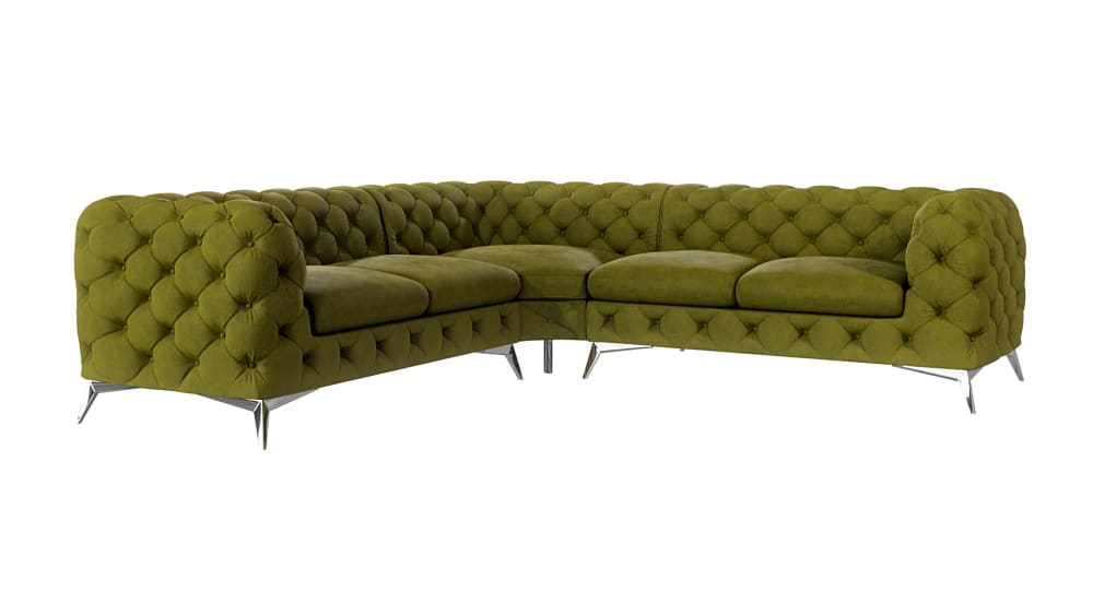 Canapé d’angle Chesterfield