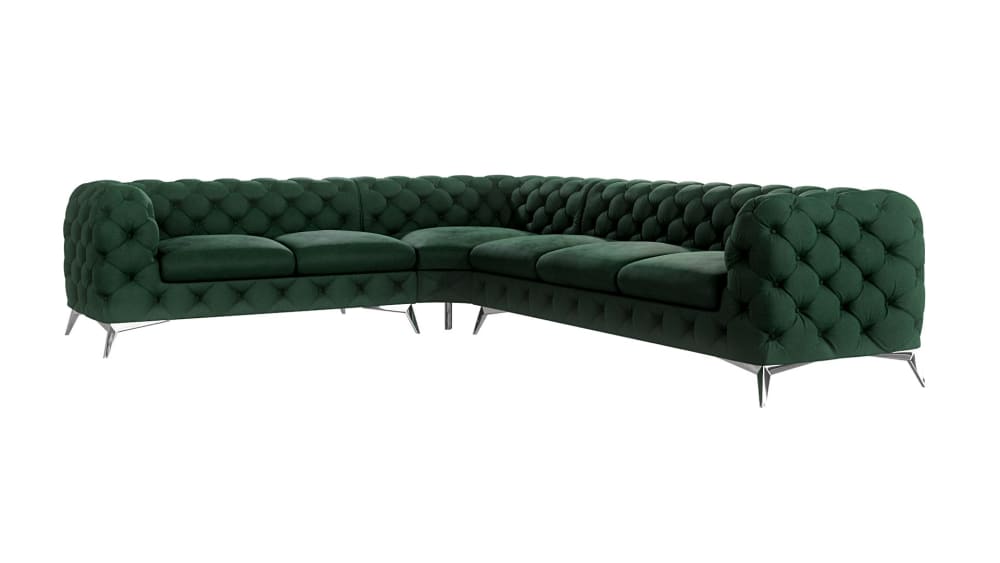 Canapé d’angle Chesterfield