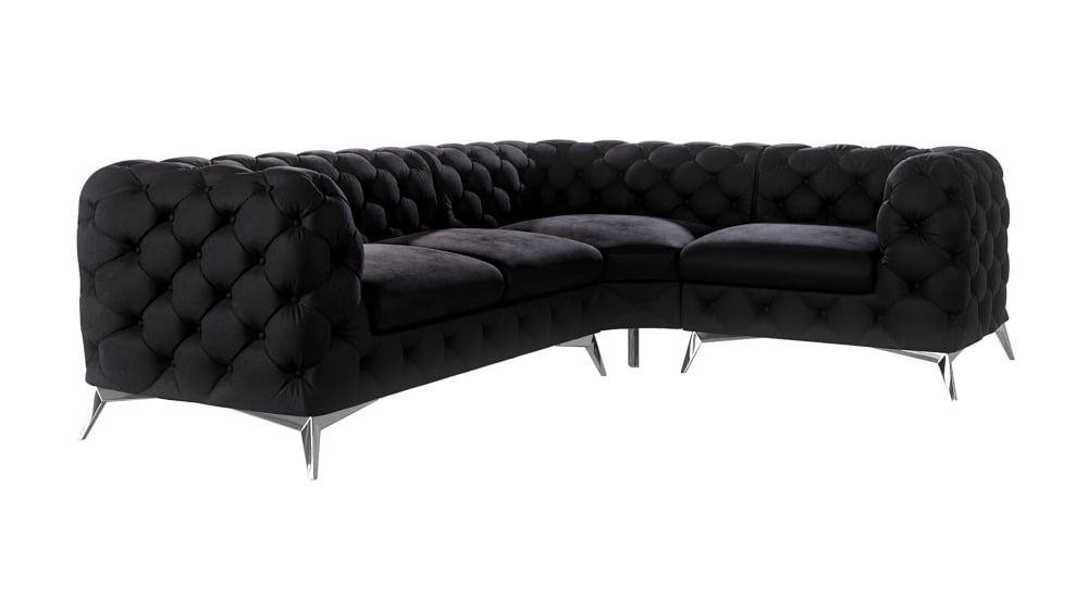 Canapé d’angle Chesterfield