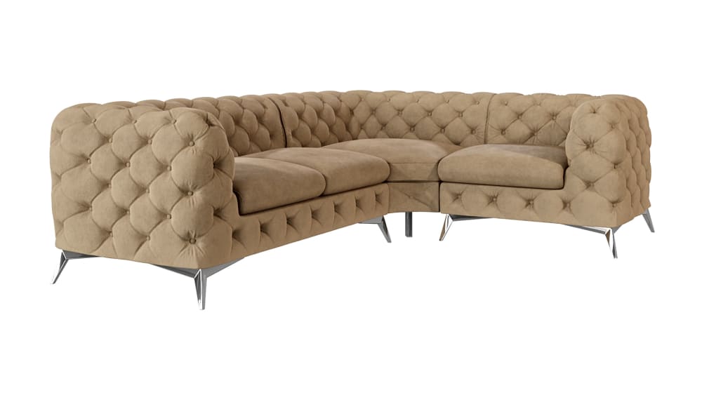 Canapé d’angle Chesterfield