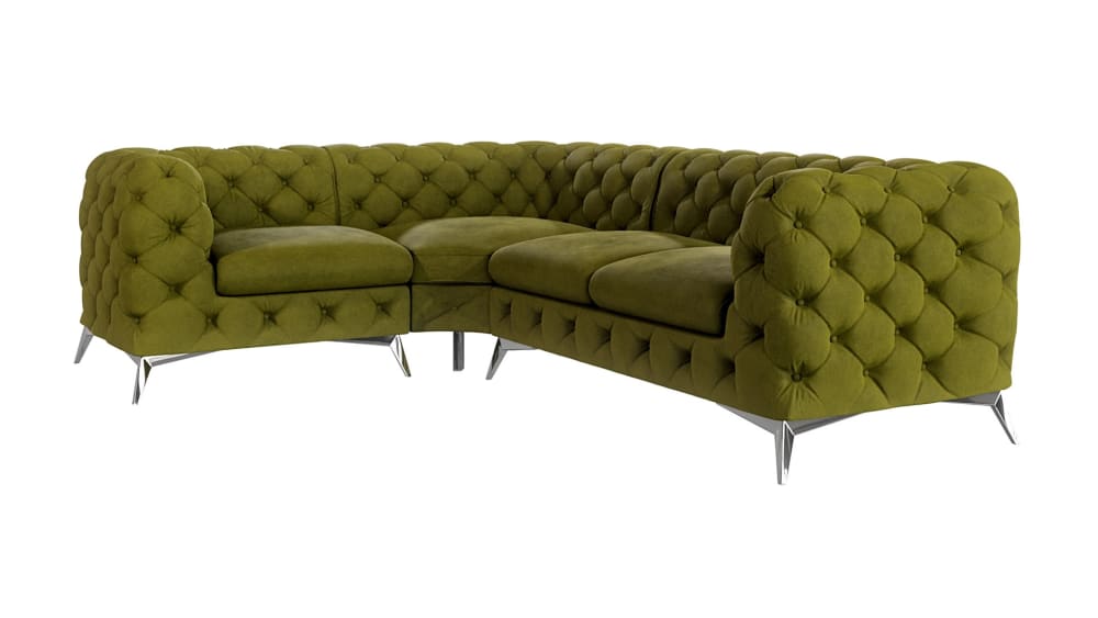 Canapé d’angle Chesterfield
