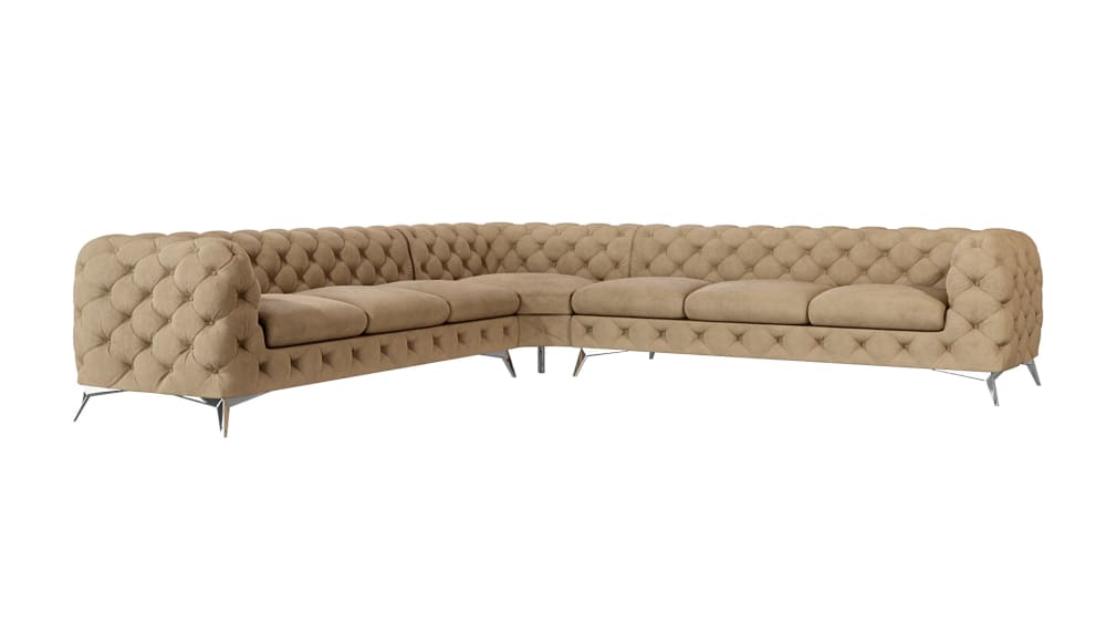 Canapé d’angle Chesterfield