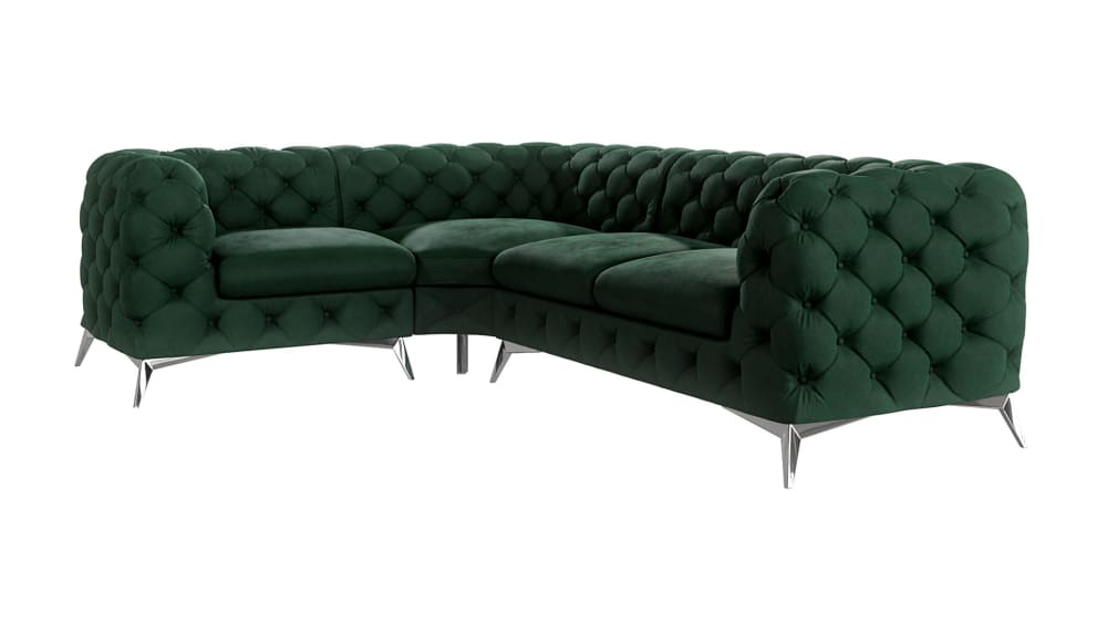 Canapé d’angle Chesterfield