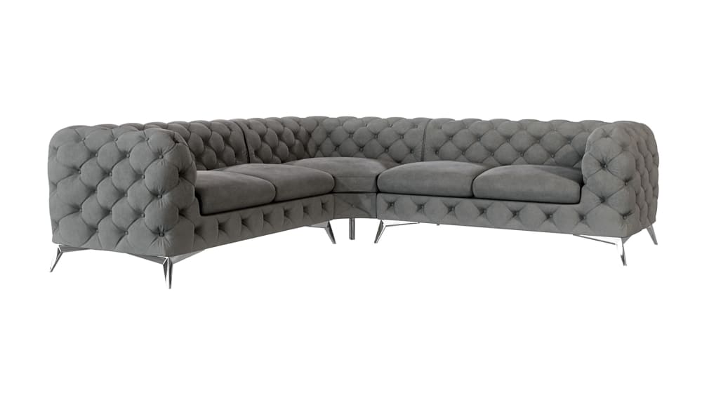 Canapé d’angle Chesterfield