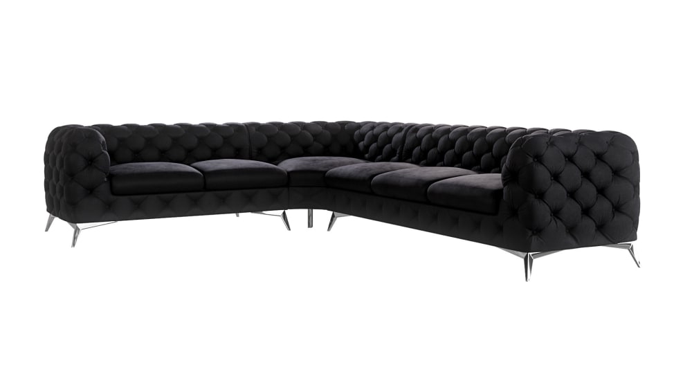 Canapé d’angle Chesterfield