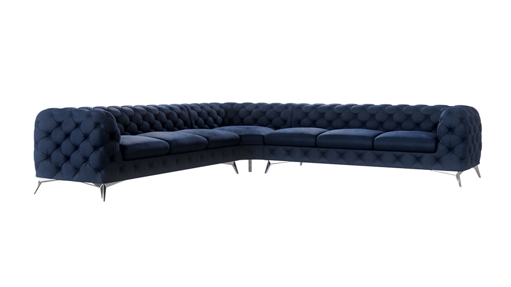 Canapé d’angle Chesterfield