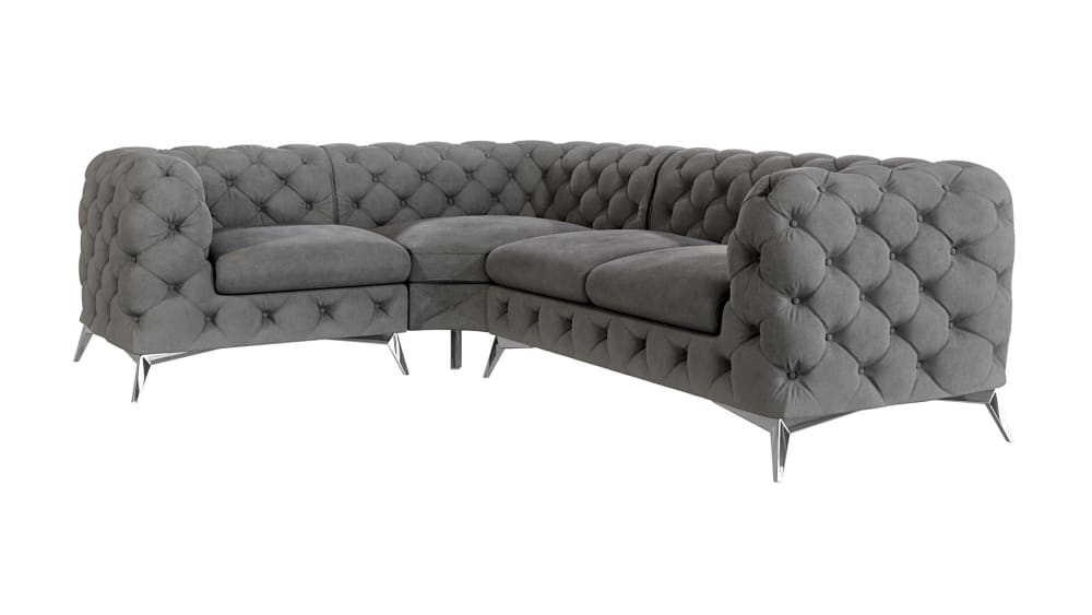 Canapé d’angle Chesterfield