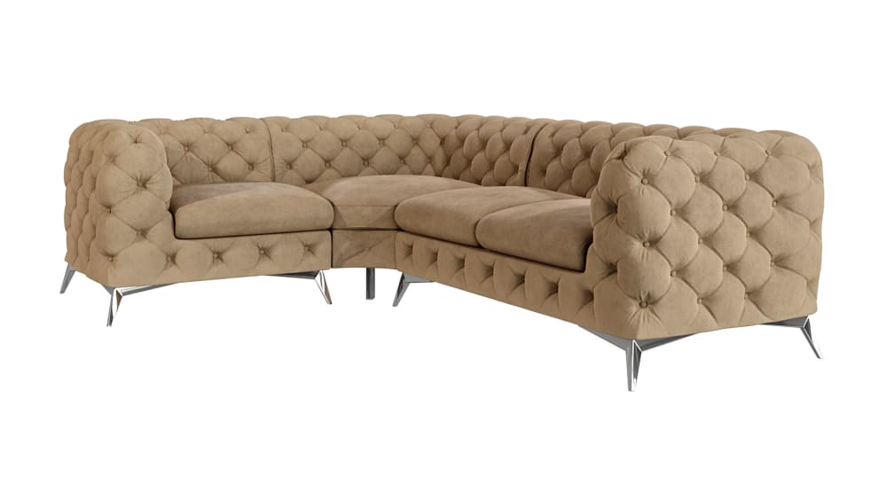 Canapé d’angle Chesterfield