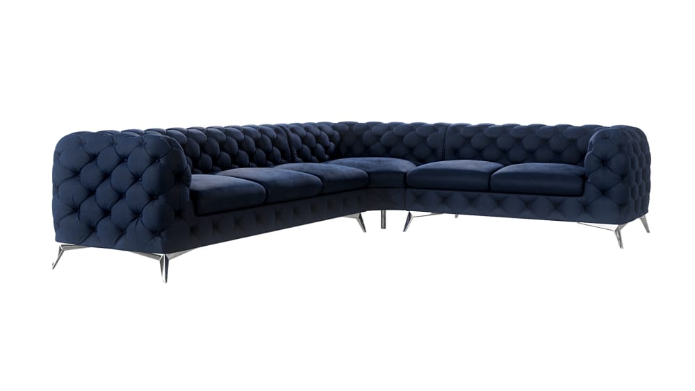 Canapé d’angle Chesterfield
