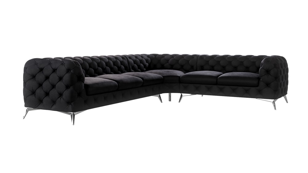 Canapé d’angle Chesterfield