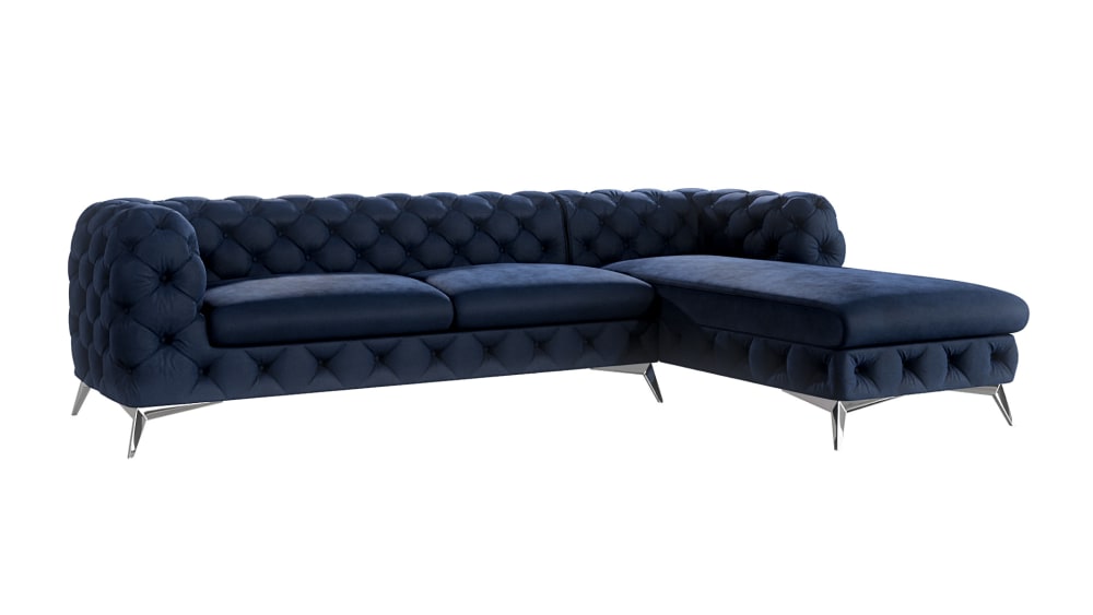 Canapé d’angle Chesterfield