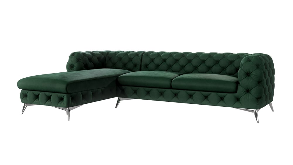 Canapé d’angle Chesterfield